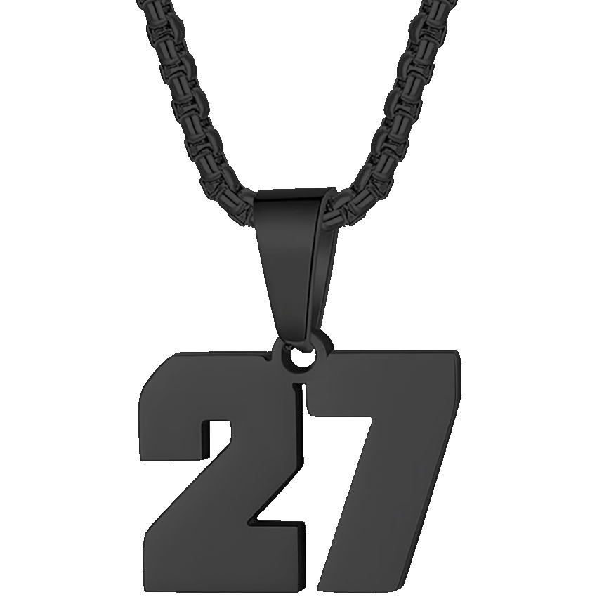 Zane Lucky Number Necklace