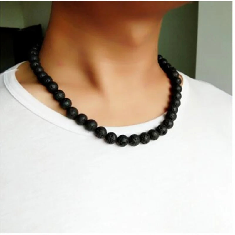 Collar de cuentas de Ojo de Tigre Amarillo Lincon