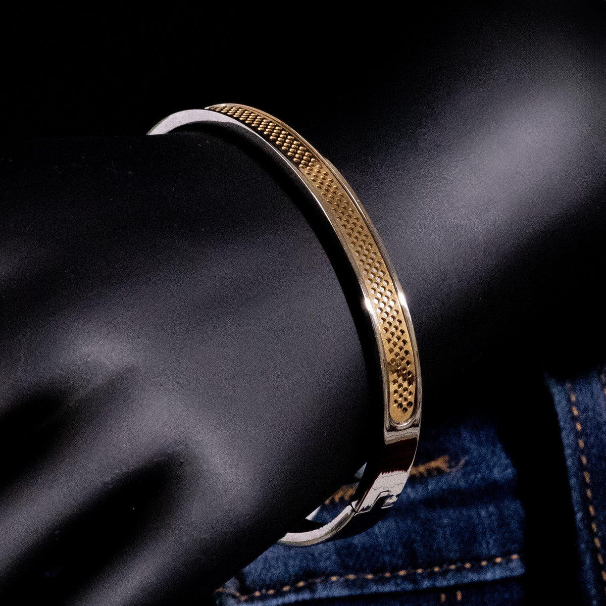 Giordano Stainless Steel Cuff