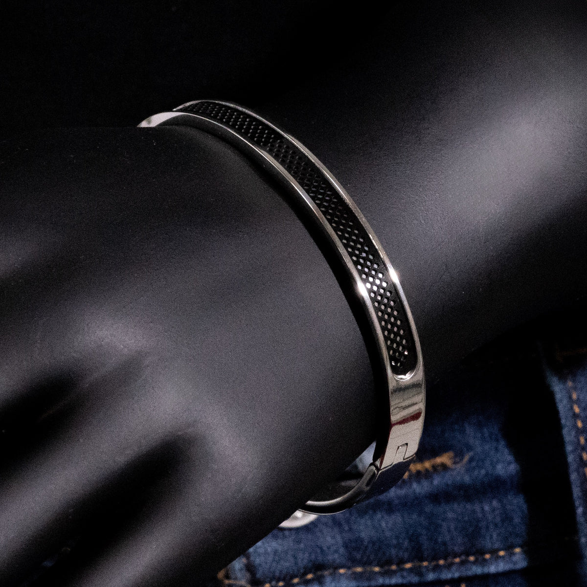 Giordano Stainless Steel Cuff