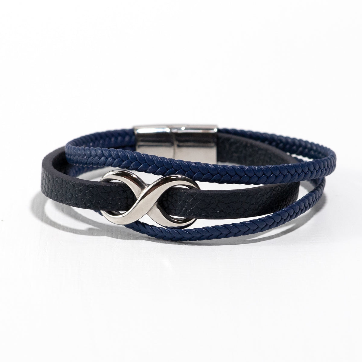 Francois Infinity Leather Bracelet