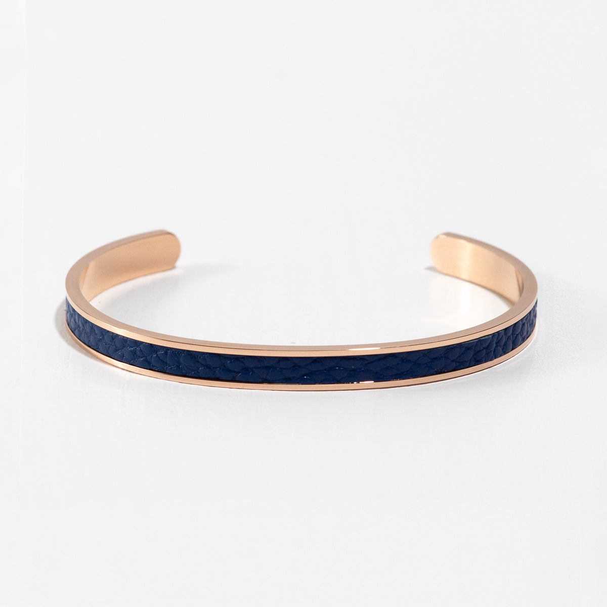 Joab Stainless Steel & Leather Cuff