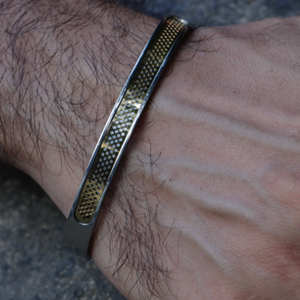 Giordano Stainless Steel Cuff