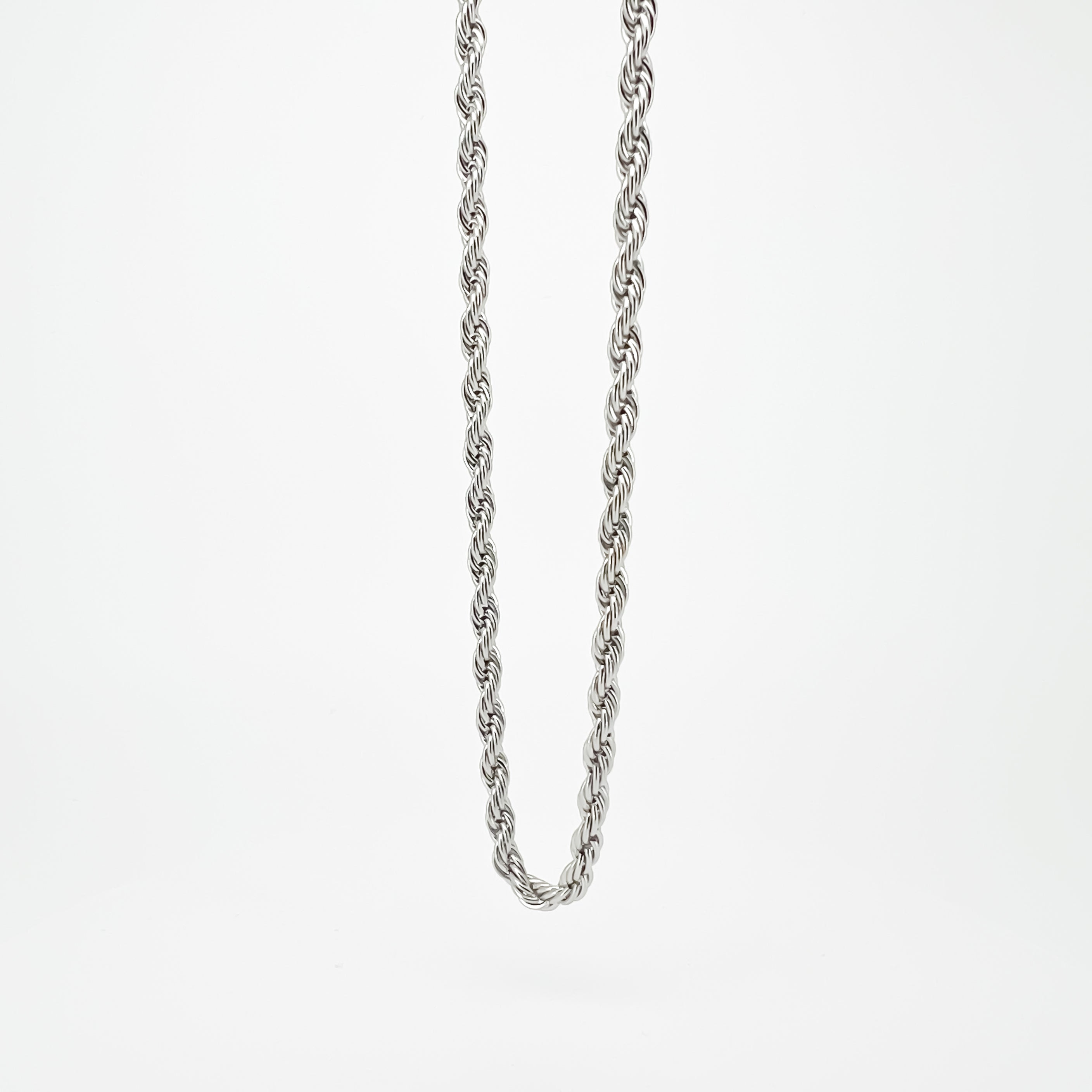 Grady Stainless Steel Rope Chain Necklace