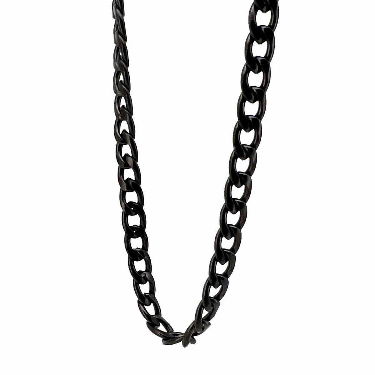 Black metal chain necklace or bracelet.