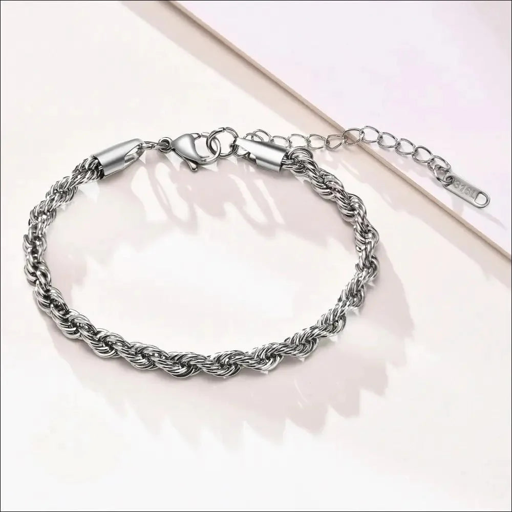 Aron Rope Chain Bracelet