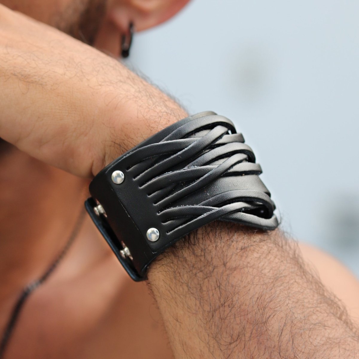 Sandiego Leather Bracelet 1.97’ | 5cm