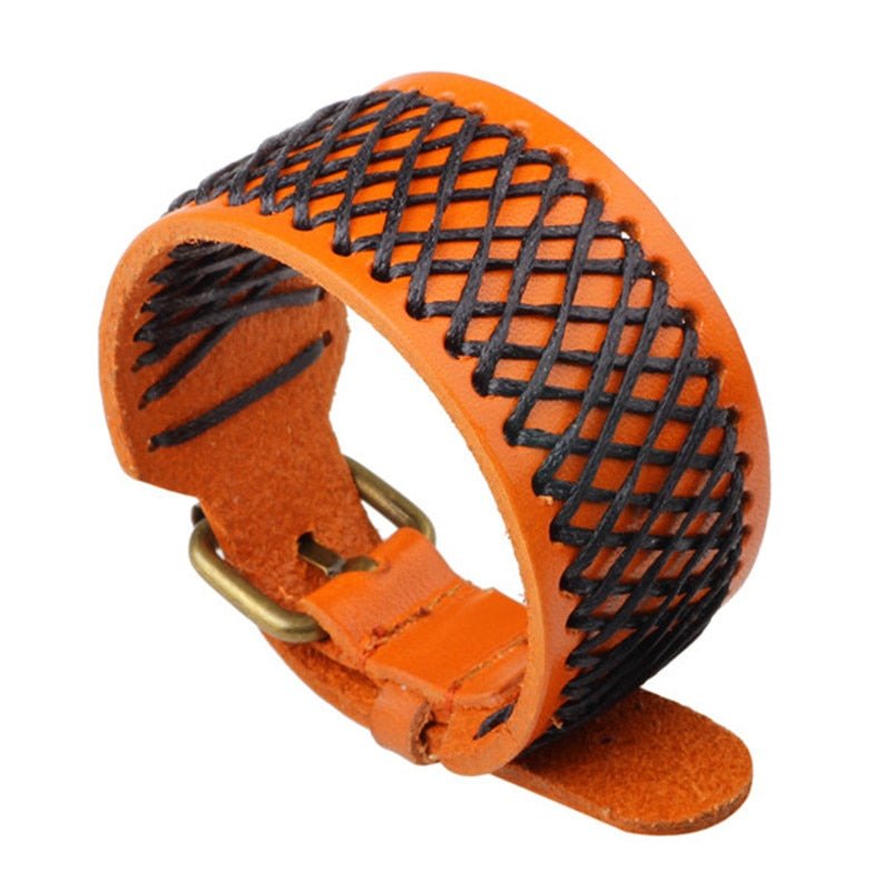 Rubén Leather Bracelet 1.97’ | 5cm