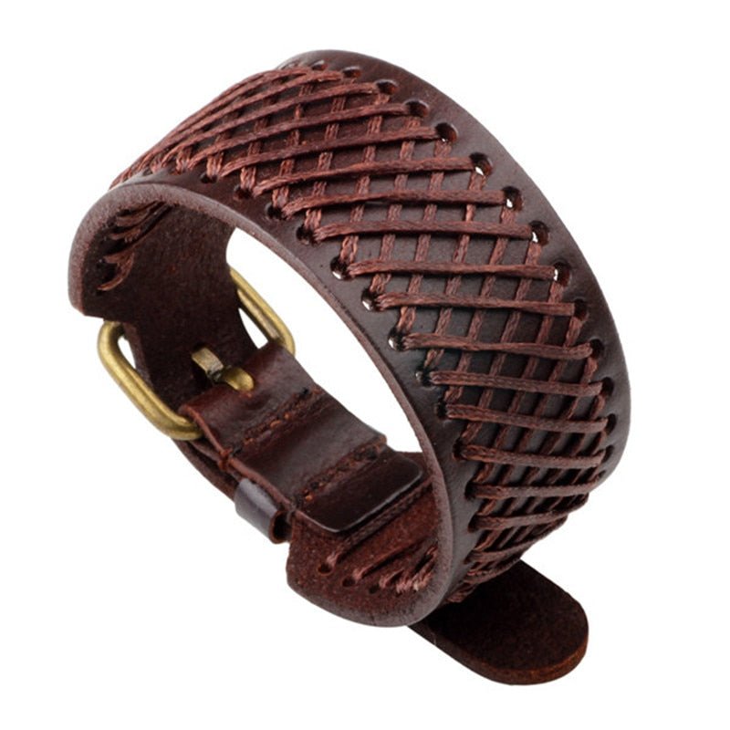 Rubén Leather Bracelet 1.97’ | 5cm