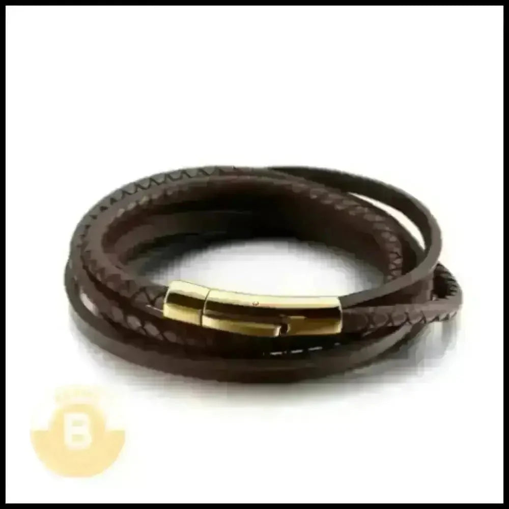 Horacio Multi-Layered Cowhide Bracelet