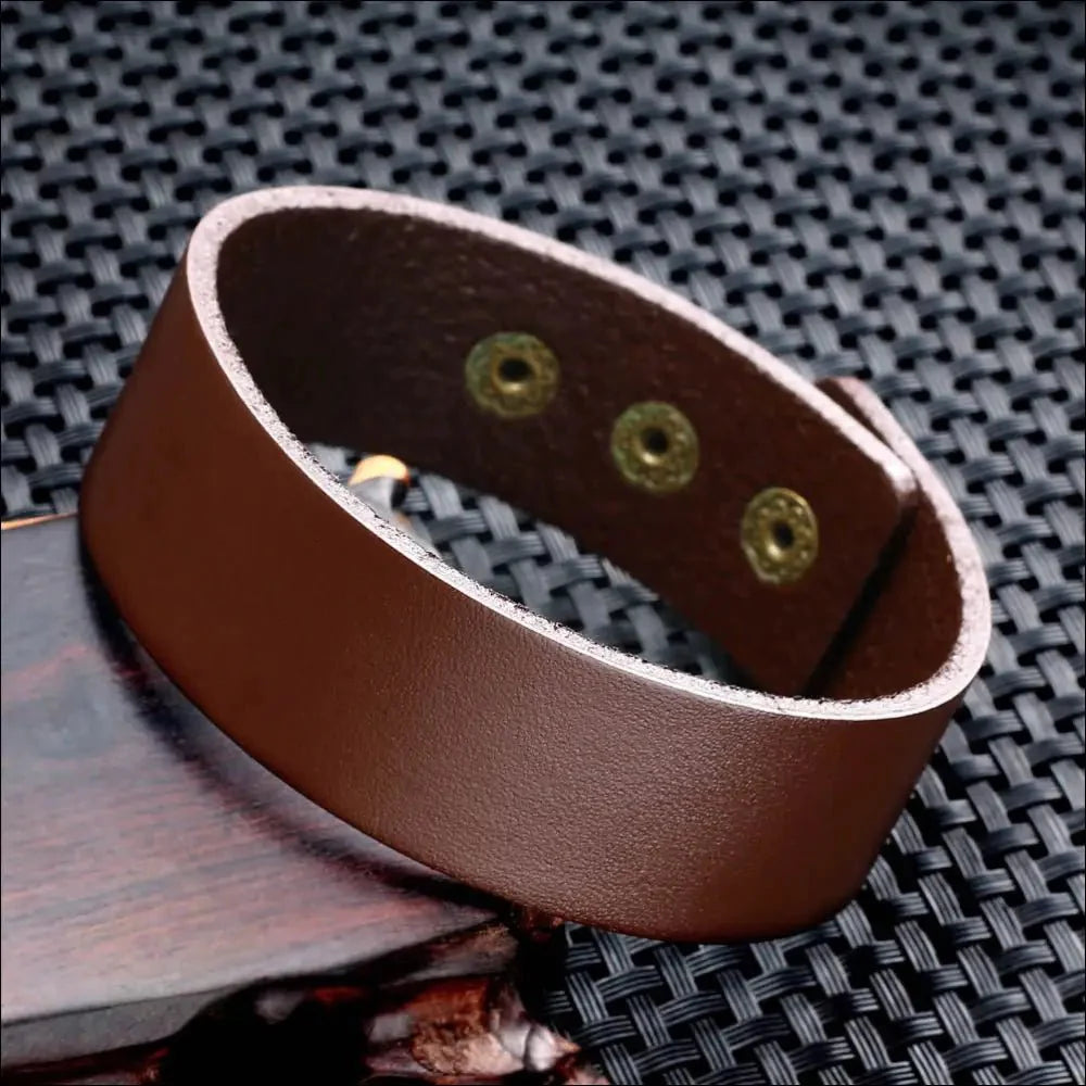 Oscar Leather Bracelet